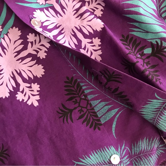 KAD COLLECTION Hawaiian button down - Picture 4 of 6